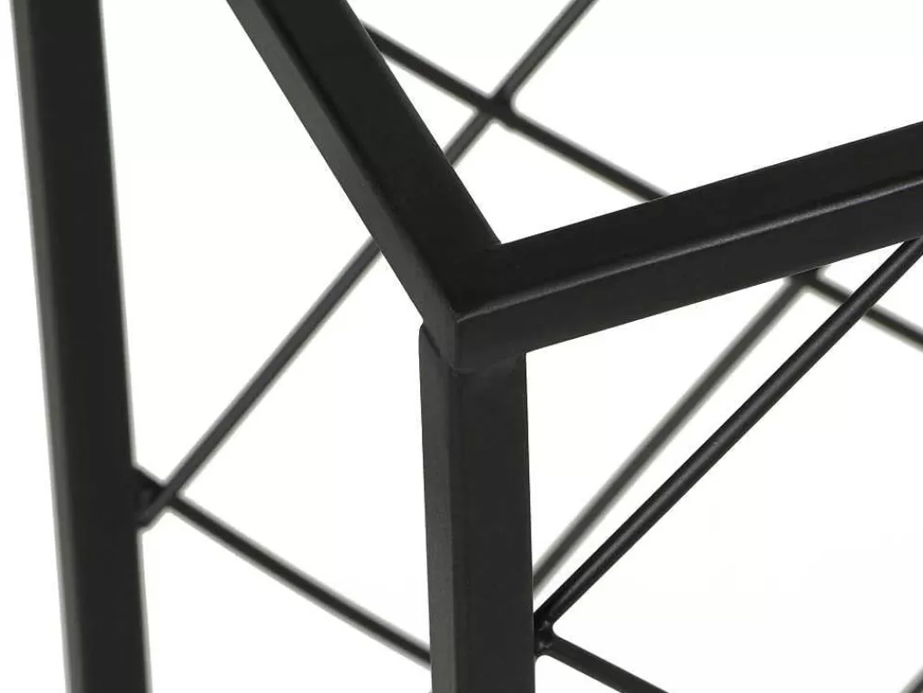 Acessórios De Arrumação*OZAIA Garrafeira, 32 Garrafas, L55 X A71 Cm Metal Preto - Bolinar