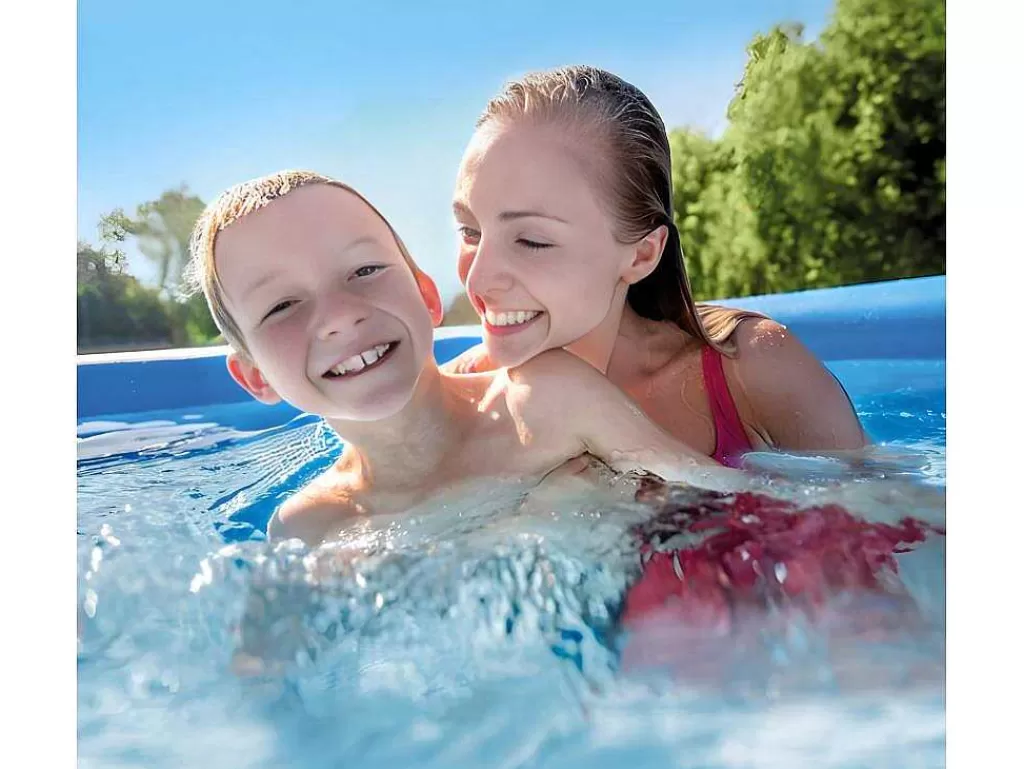 Piscina*Intex 28132Np - Piscina Redonda Easy Set Com Bomba Filtro, 366X76 Cm