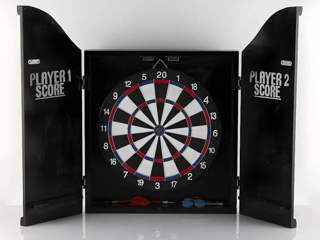 Jogo De Interior*Vente-unique Jogo De Dardos E Placa Decorativa Happy Hour