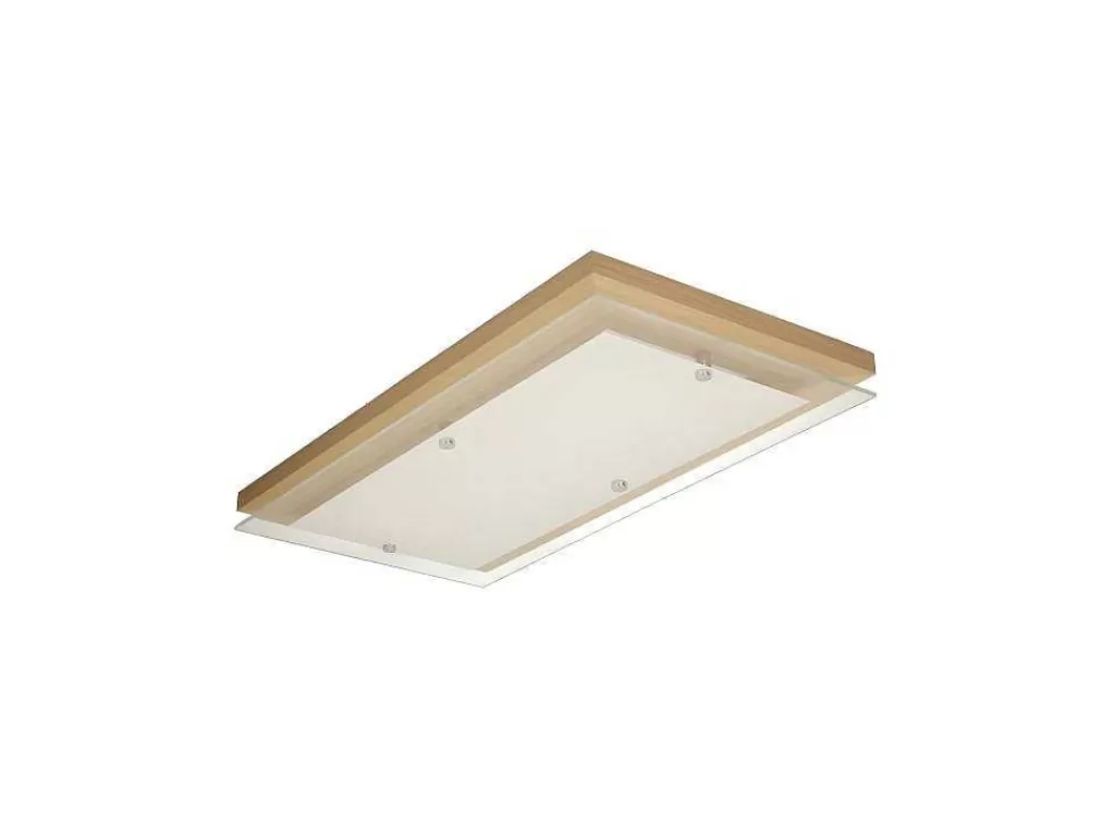 Promoções Decoração*EPIKASA Lampada De Tecto Finn Cork, Cortica, Branco, 57X29X6,5 Cm,