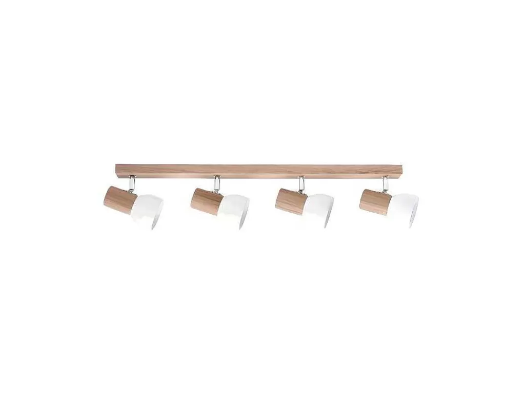 Luz De Teto*EPIKASA Lampada De Tecto Svenda, Carvalho, Cromio, Branco, 75X9X14,5 Cm,