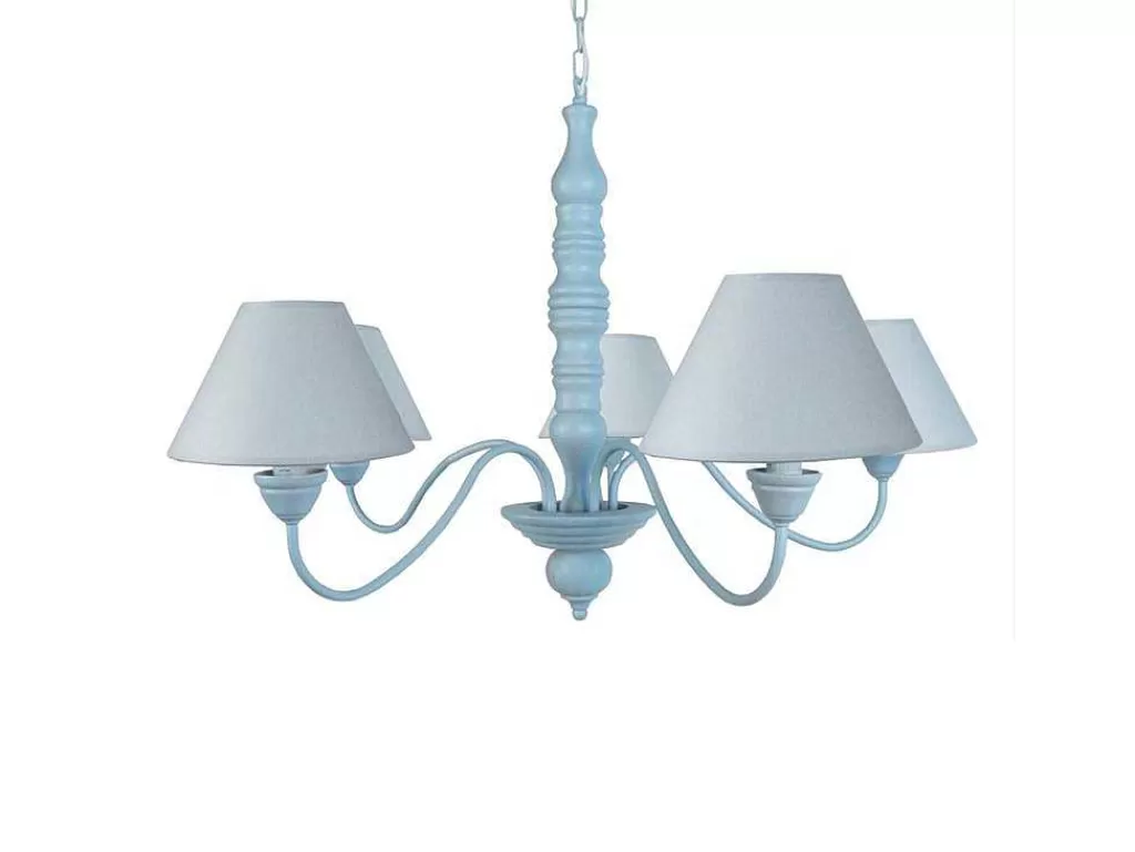 Lustre*TOSEL Lustre Menton Tecido Braco Cinza D84 X H90 Cm