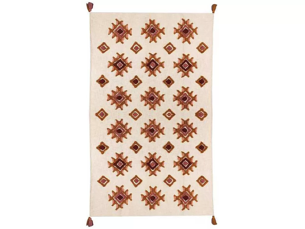 Têxtil De Casa*OZAIA Manta De Sofá Tufada 130 X 180 Cm Algodao Multicolor - Magna