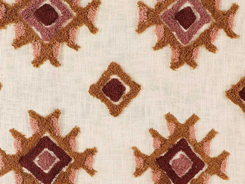 Têxtil De Casa*OZAIA Manta De Sofá Tufada 130 X 180 Cm Algodao Multicolor - Magna