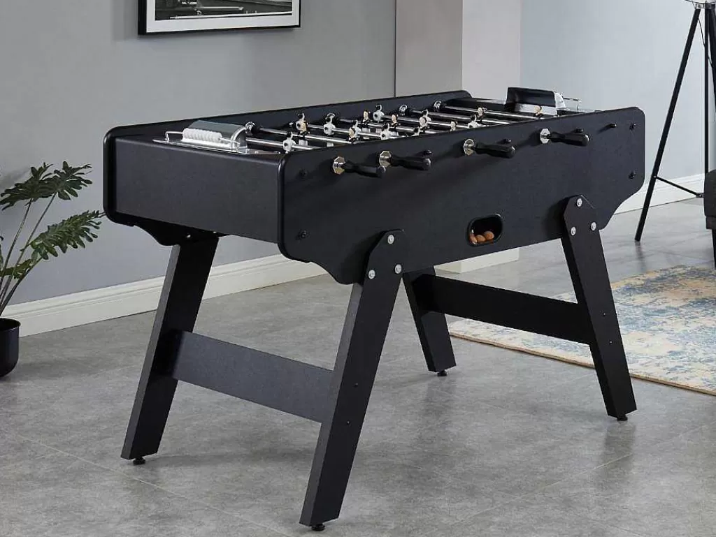 Jogo De Interior*Vente-unique Matraquilhos Em Mdf De C153*L77,6*A96 Cm Cor Preto - Lionel