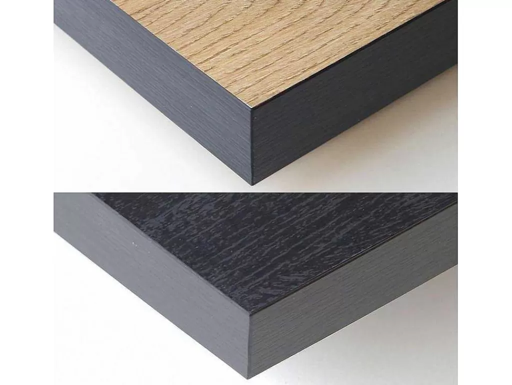 Consola*Skraut Home Mesa Consola Extensivel, 220, Para 10 Péssoas, Pés De Madeira, Carvahlo E Preto