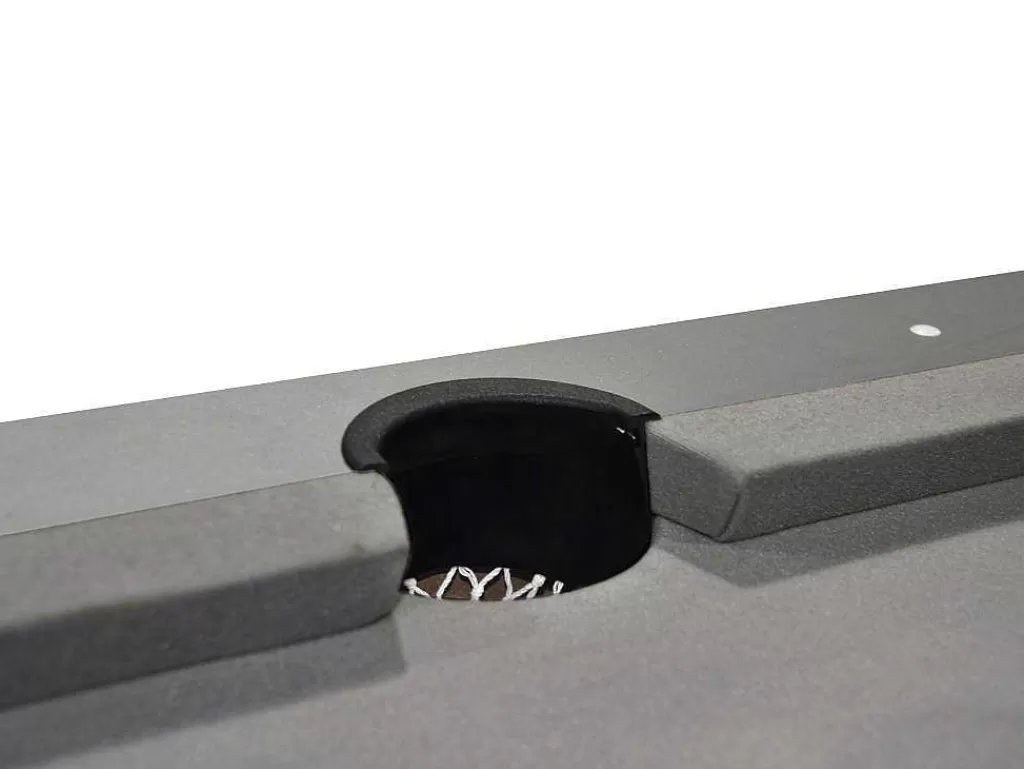Mesa De Jantar*Vente-unique Mesa Convertivel - Mesa De Bilhar E De Ping Pong Balthazar - 213*112*81.5 Cm - Cinzento