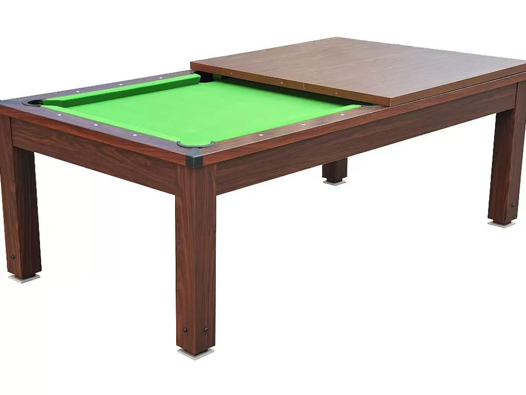 Mesa De Jantar*Vente-unique Mesa Convertivel - Mesa De Bilhar Imperiale - Altura Ajustavel - 207*114*79 Cm