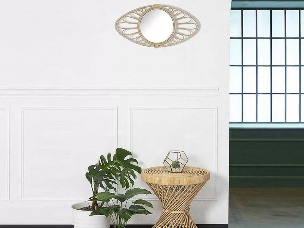 Mesa De Apoio*Vente-unique Mesa De Apoio Em Rotim Cor Natural - Giali