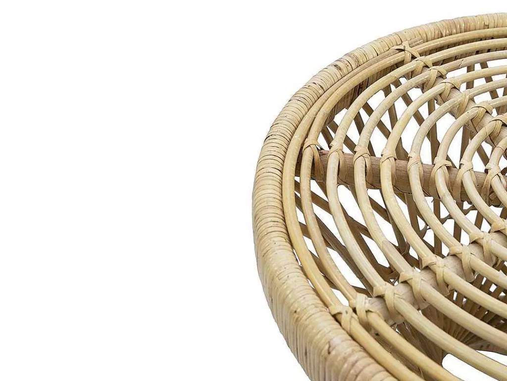 Mesa De Apoio*Vente-unique Mesa De Apoio Em Rotim Cor Natural - Giali