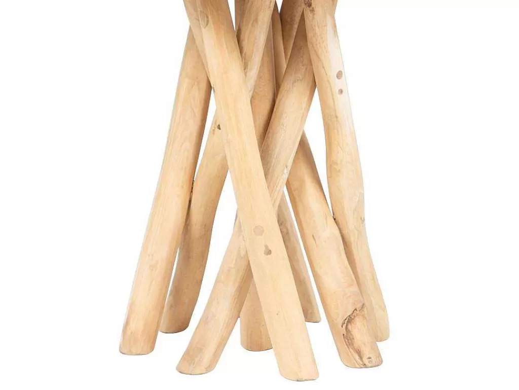Mesa De Apoio*Vente-unique Mesa De Apoio Em Teca Cor Natural - Gayana