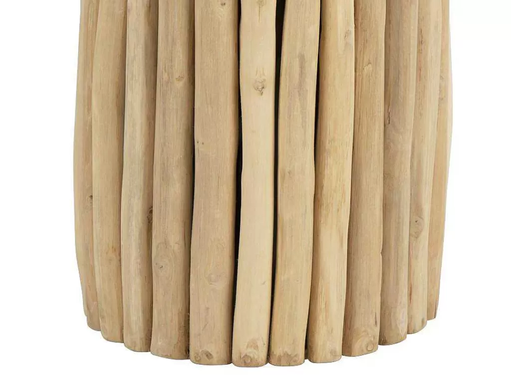 Mesa De Apoio*Vente-unique Mesa De Apoio Em Teca Cor Natural - Lutiana