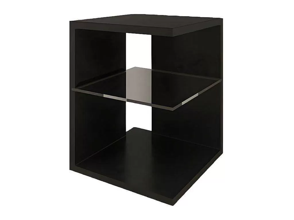Mesa De Cabeceira*Vente-unique Mesa De Cabeceira Domus (Preto)