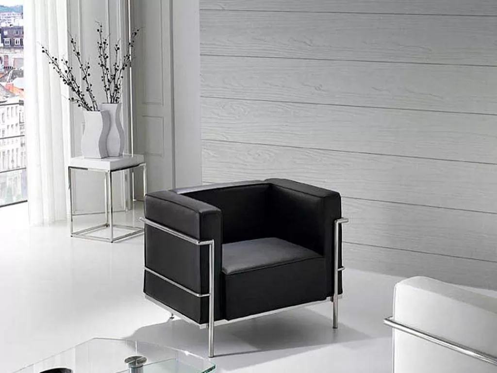 Mesa De Apoio*Angel Cerda Mesa De Canto Com Tampo Em Mdf Lacado Em Branco Brilho Sobre Estrutura Em Aco Inoxidavel, 2041