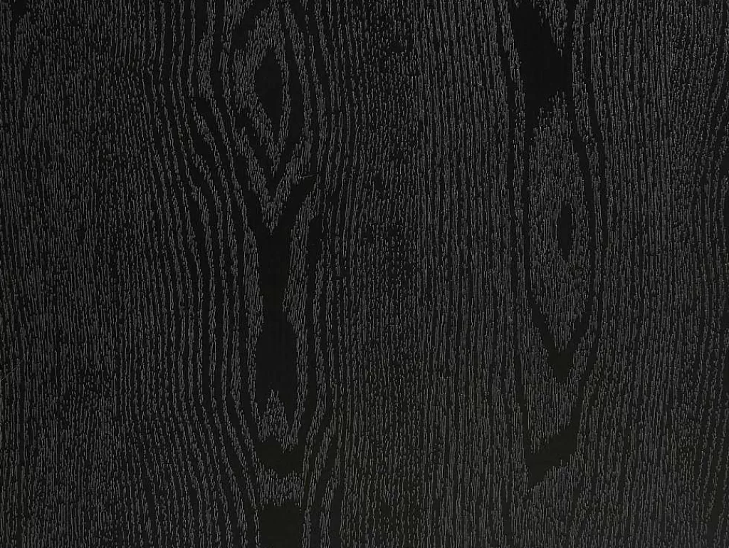 Mesa De Jantar*Vente-unique Mesa De Jantar Extensivel 4 A 8 Lugares Em Mdf E Aco Preto - Komoni