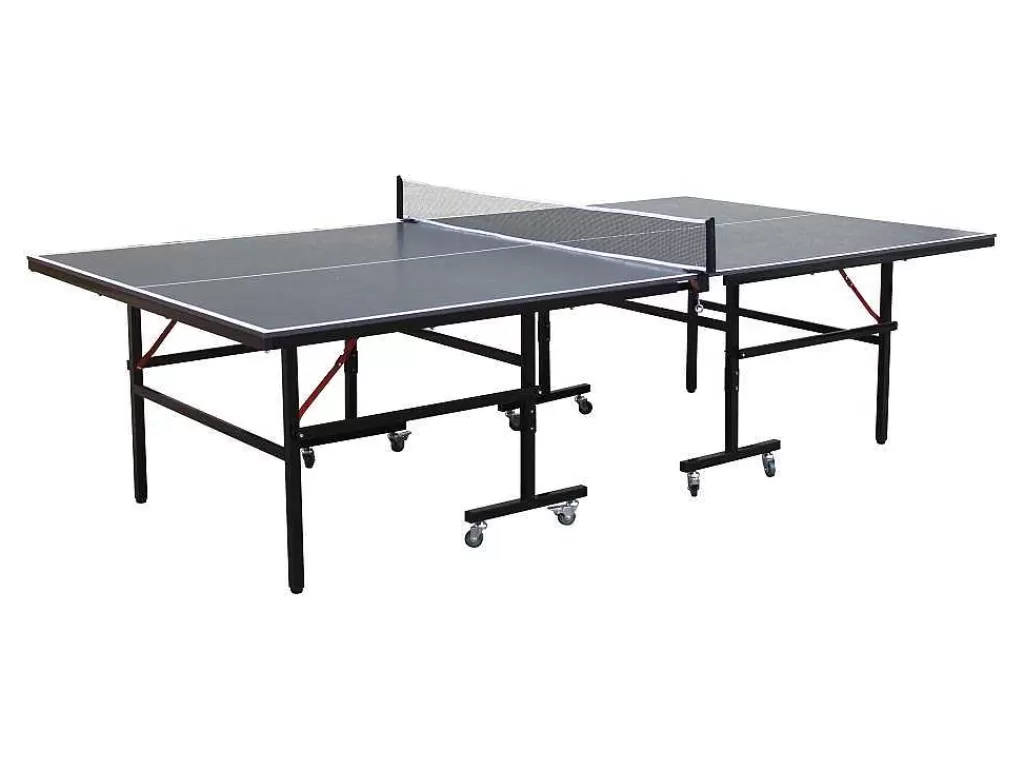 Jogo De Exterior*Vente-unique Mesa De Pingue-Pongue Dobravel Com Rodas Para Exterior Com Acessórios C274 X L152,5 X A76 Cm - Jordie