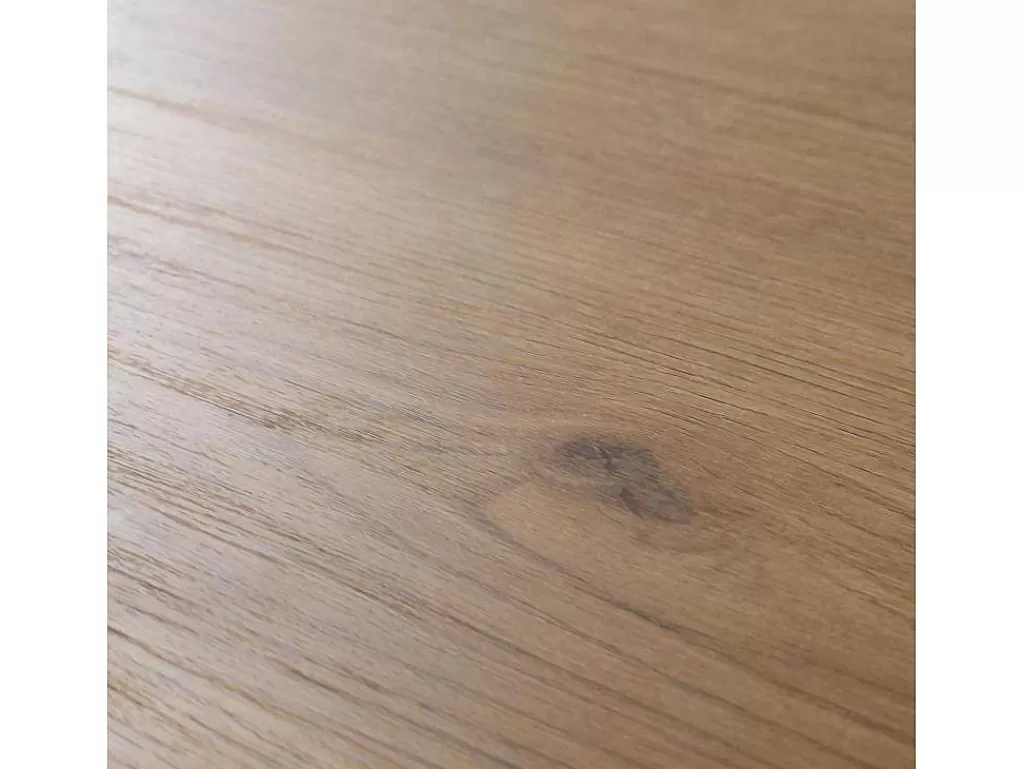 Mesa De Jantar*Skraut Home Mesa De Sala De Jantar, 6 Péssoas, 140, Robusto E Estavel Gracas A Sua Estrutura E Pernas Solidas, Oak E Branca, Industrial