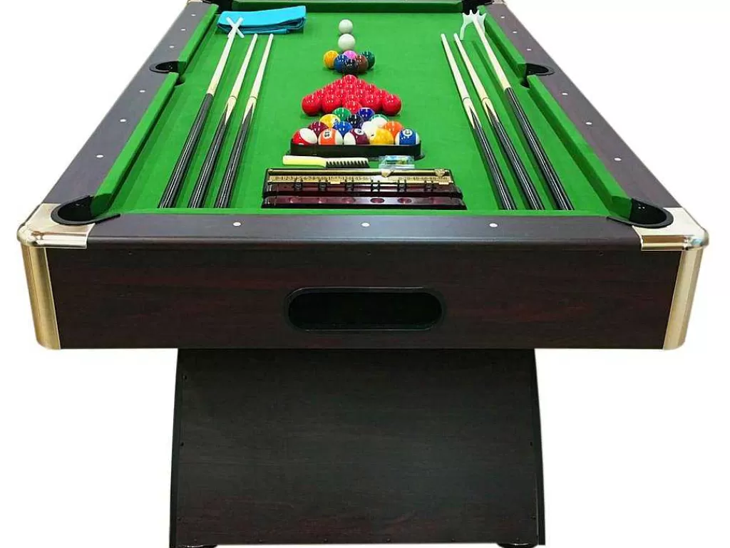 Jogo De Interior*ELITESHOPPING Mesa De Sinuca Moderna De 8 Pés Completa Com Acessórios - Poseidon