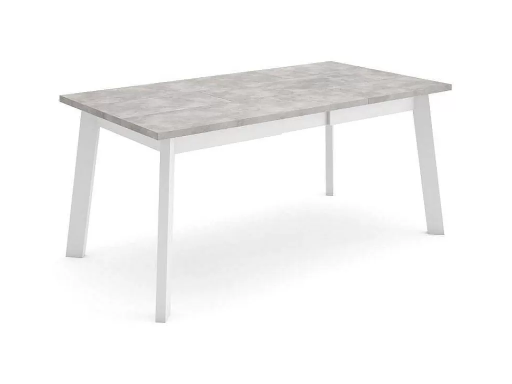 Mesa De Jantar*Skraut Home Mesa Sala De Jantar, 170, Para 8 Péssoas, Pés De Madeira, Cimento