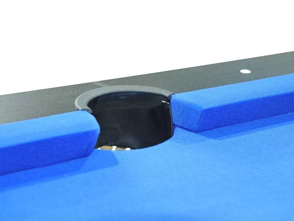 Mesa De Jantar*Vente-unique Mesa Transformavel De Bilhar E Ping-Pong Cor Preta De C182 X L102 X A80 Cm - Sousa