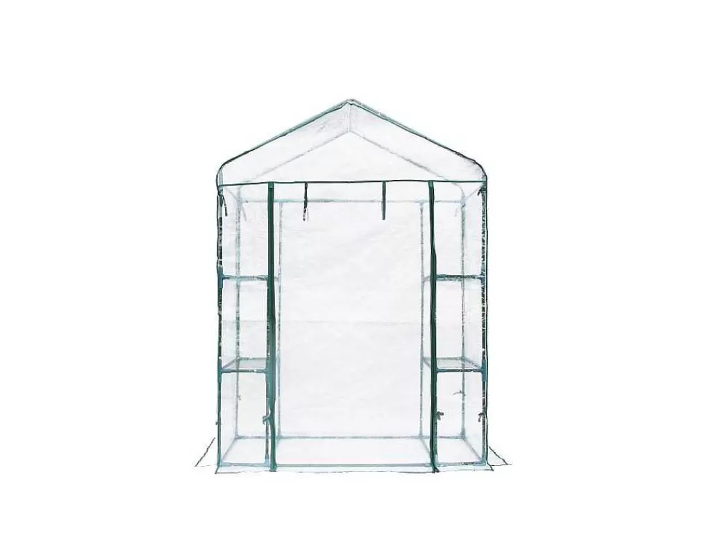 Estufas De Jardim*EXPERTLAND Mini Estufa Flexivel De Jardim Wilsonea 1M - C143 X L73 X A195 Cm