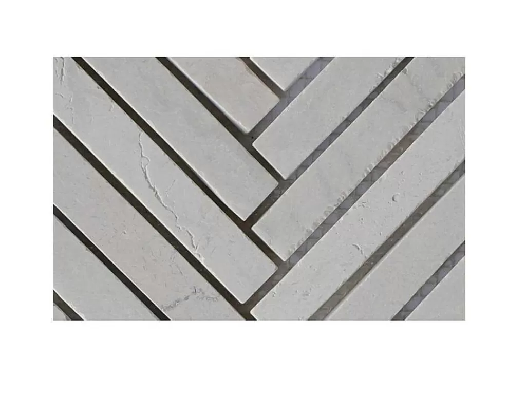 Mosaico*BRICOSOL Mosaico De Chao E De Parede Em Marmore Cor Creme Pack De 1 M - Mandros