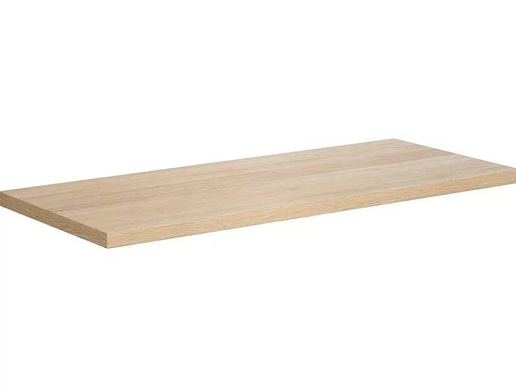 Móvel Lavatório Duplo*Vente-unique Móvel De Casa De Banho Com Lavatório Duplo De Pousar, Folha De Carvalho, 120 Cm - Cosmoti