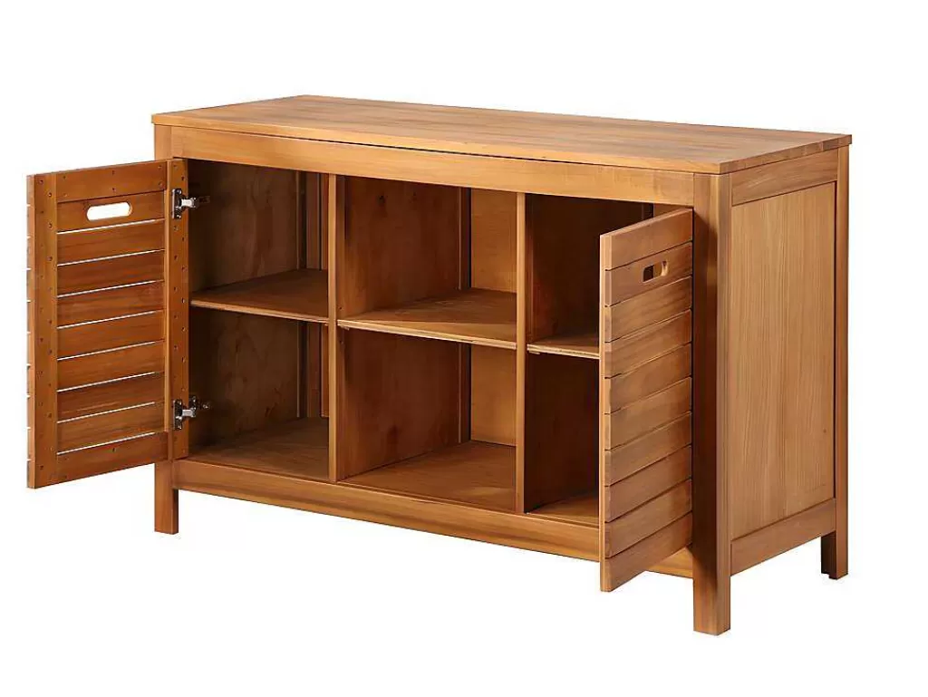 Móvel Para Lavatório*Vente-unique Móvel Para Colocar Sob O Lavatório Em Madeira De Acacia De 130 Cm - Pulukan