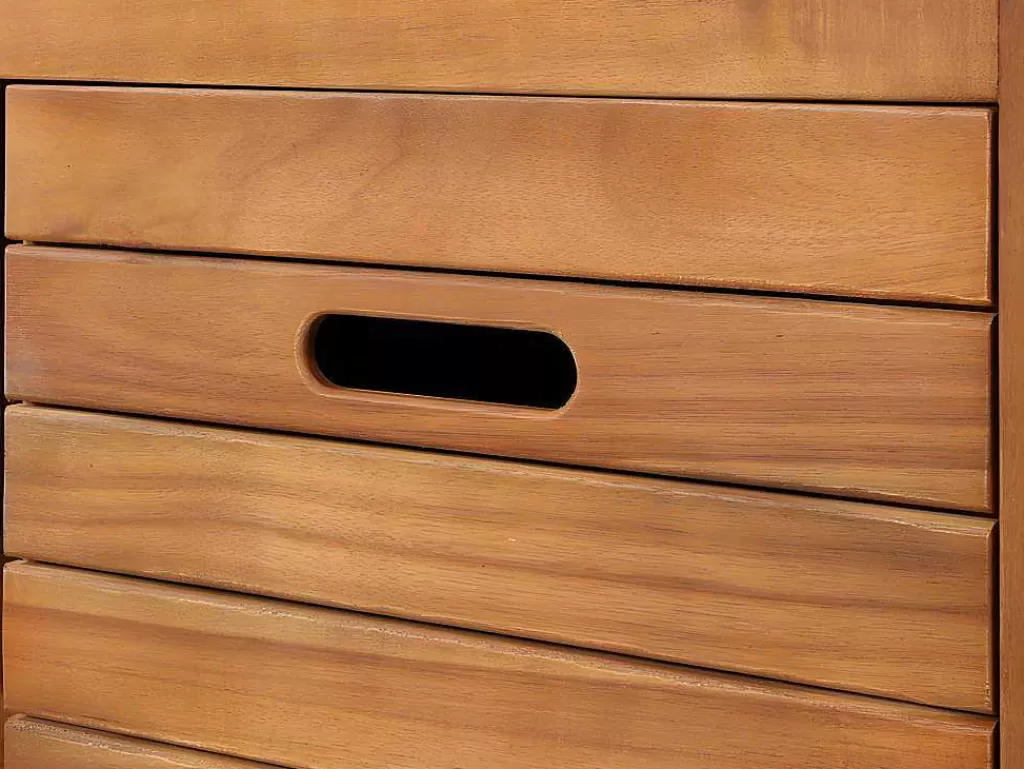 Móvel Para Lavatório*Vente-unique Móvel Para Colocar Sob O Lavatório Em Madeira De Acacia De 130 Cm - Pulukan