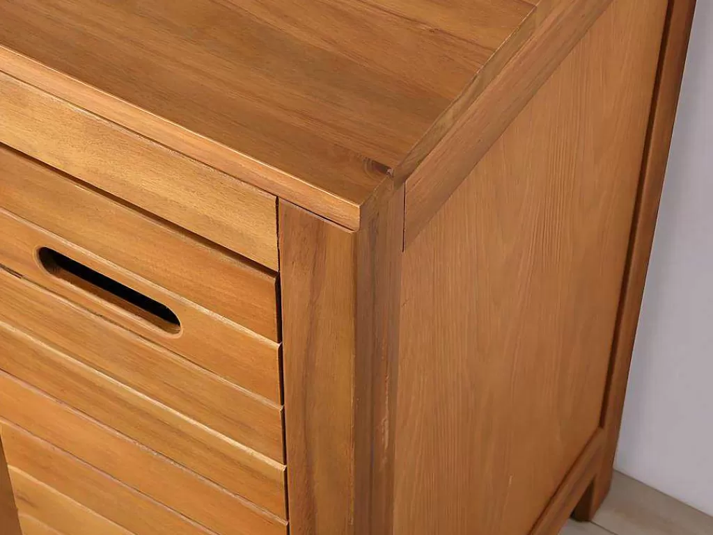 Móvel Para Lavatório*Vente-unique Móvel Para Colocar Sob O Lavatório Em Madeira De Acacia De 90 Cm - Pulukan