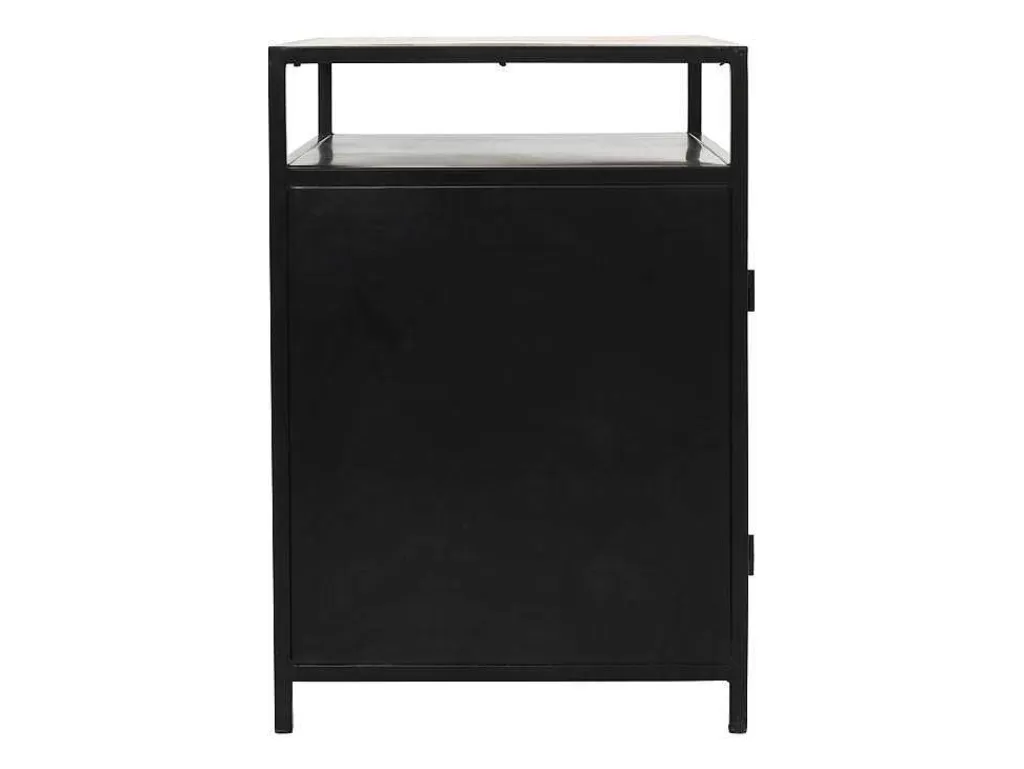 Móvel Para Lavatório*Vente-unique Móvel Para Colocar Sob O Lavatório Em Metal Preto 95 Cm - Eridani