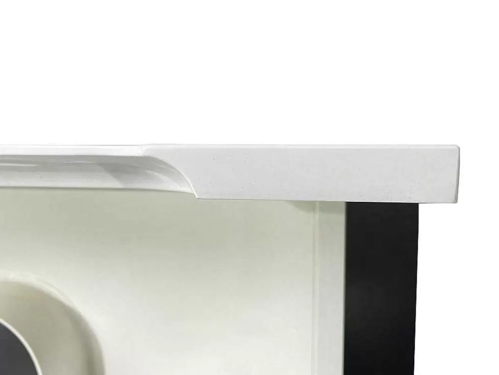 Móvel Para Lavatório*Vente-unique Móvel Para Colocar Sob O Lavatório Suspenso Branco C120 X A57 Cm - Selita