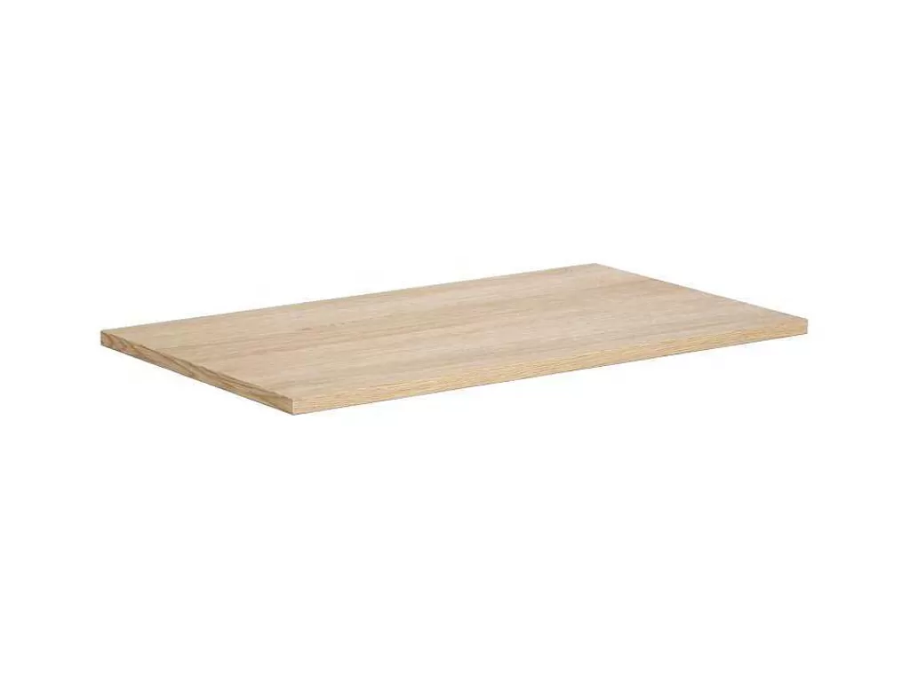 Promoções Casa De Banho & Bem-Estar*Vente-unique Móvel Suspenso De Casa De Banho Com Lavatório De Pedra, Folha De Carvalho, 80 Cm - Mesliva
