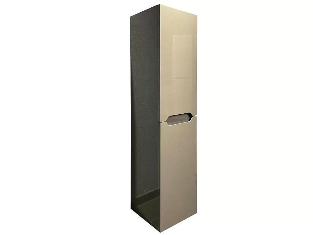 Móvel Lavatório Individual*Vente-unique Móvel Suspenso Lavatório Individual Com Coluna Taupe 80 Cm - Stefanie