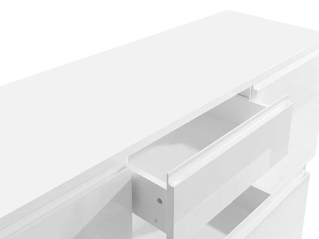 Móvel Para Lavatório*Vente-unique Móvel Suspenso Para Colocar Sob O Lavatório Branco 150 Cm - Jimena Ii