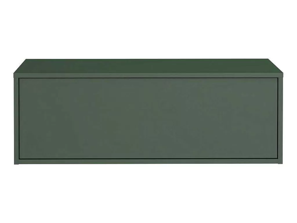 Móvel Para Lavatório*Vente-unique Móvel Suspenso Para Colocar Sob O Lavatório Cor Verde Fosco 94 Cm - Teana Ii