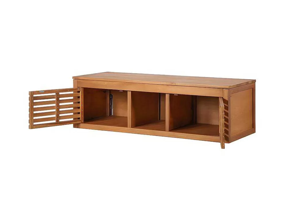 Móvel Para Lavatório*Vente-unique Móvel Suspenso Para Colocar Sob O Lavatório Em Madeira De Acacia De 130 Cm - Penebel