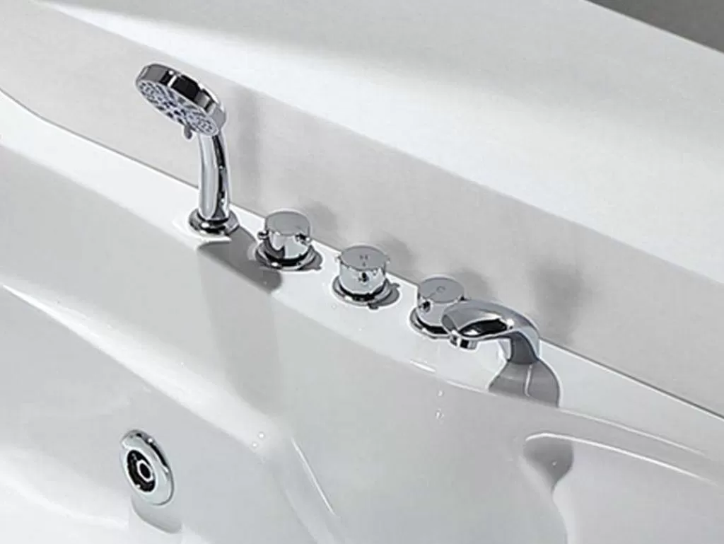 Banheira De Hidromassagem*Shower & Design [Old Version][Old Version]Banheira De Hidromassagem Rafina - 2 Péssoas - C181 X L123 X A70 Cm
