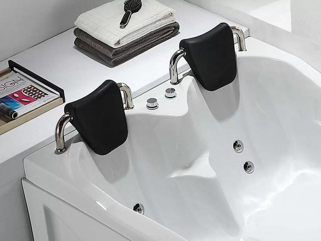 Banheira De Hidromassagem*Shower & Design [Old Version][Old Version]Banheira De Hidromassagem Rafina - 2 Péssoas - C181 X L123 X A70 Cm