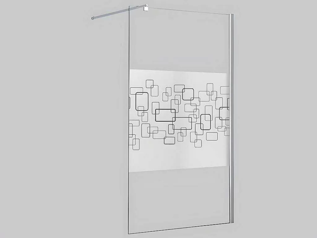 Painel De Duche*Shower & Design Painel De Duche A Italiana Paulina Ii Serigrafado - 120X190 Cm