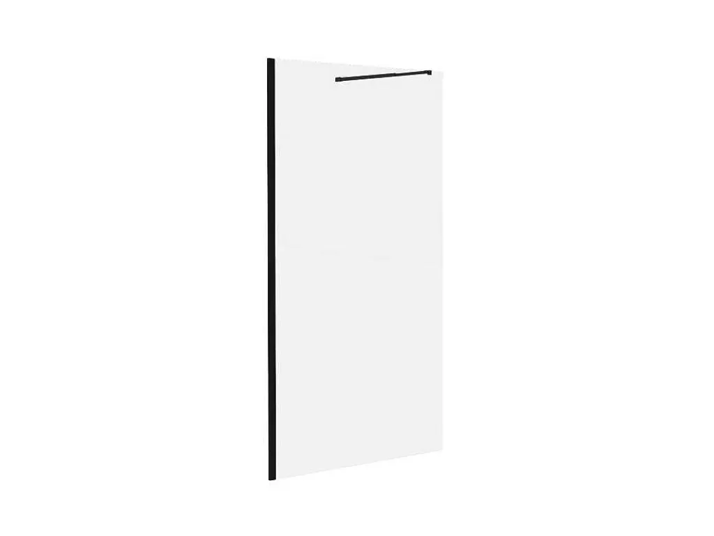 Painel De Duche*Shower & Design Painel De Duche A Italiana Preto Mate De Estilo Industrial 140X200 Cm - Daren