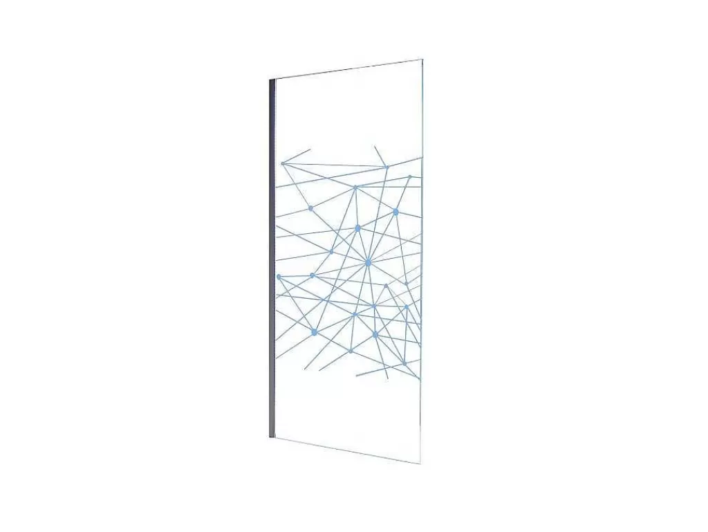 Painel De Duche*Shower & Design Painel De Duche Tecla Com Leds - 120 X 200 Cm