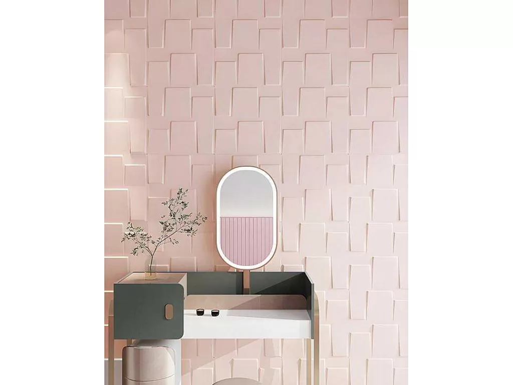Painel De Parede*Vente-unique Painel De Parede 3D Brick Para Pintar - Pack De 3M - Lote De 12 Pecas