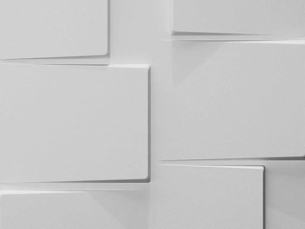 Painel De Parede*Vente-unique Painel De Parede 3D Brick Para Pintar - Pack De 3M - Lote De 12 Pecas