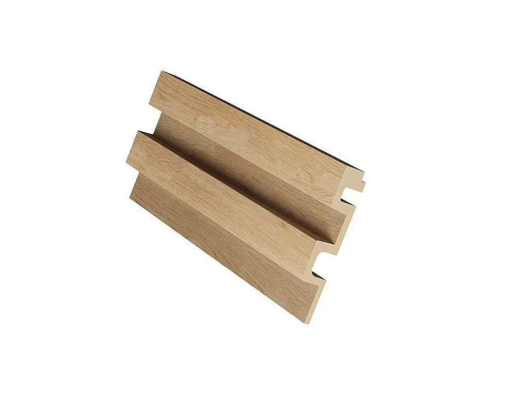 Painel De Parede*Vente-unique Painel De Parede 3D Pack De 2,83 M Cor Madeira Natural Conjunto De 8 Pecas - Flint