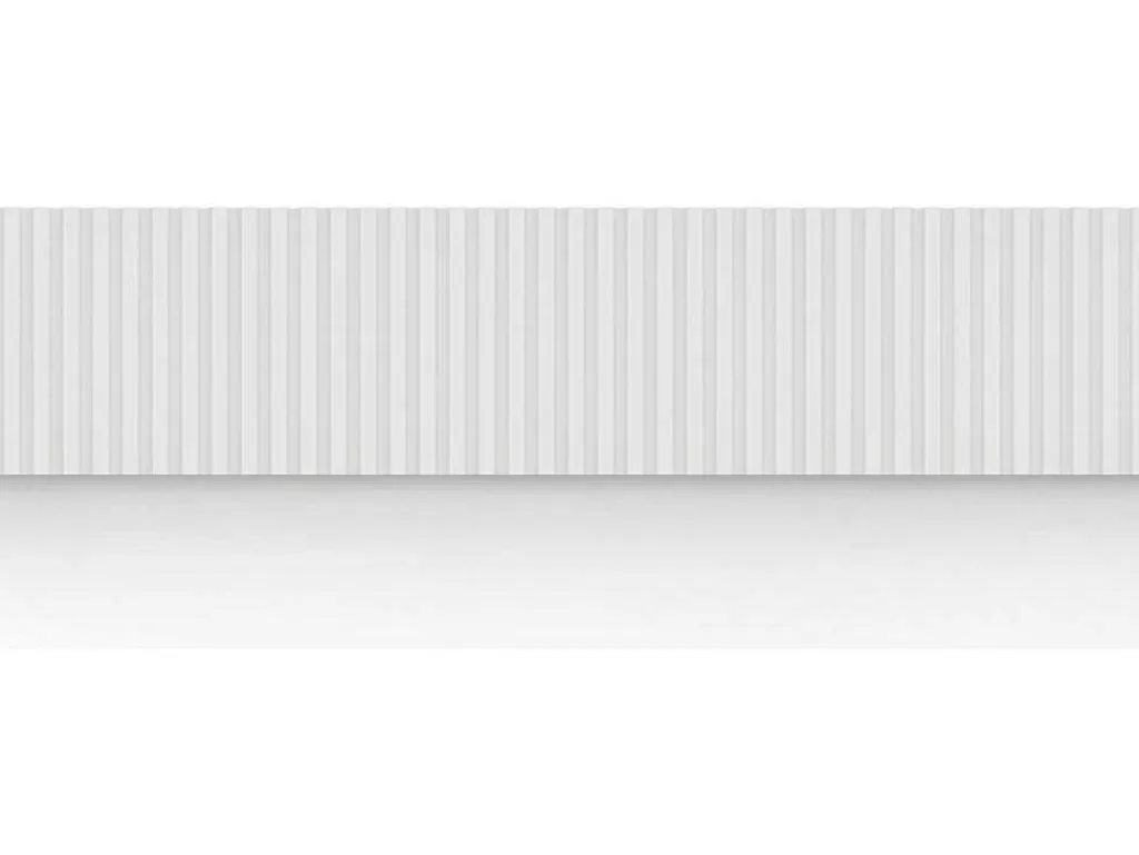 Painel De Parede*Vente-unique Painel De Parede 3D Pack De 3,71 M Branco Conjunto De 8 Pecas - Tatiana