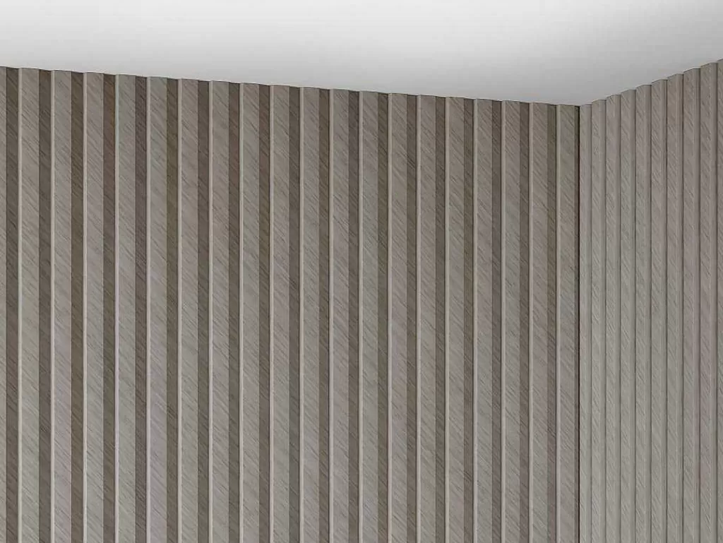 Painel De Parede*Vente-unique Painel De Parede 3D Pack De 3,71 M Cinza Conjunto De 8 Pecas - Tatiana