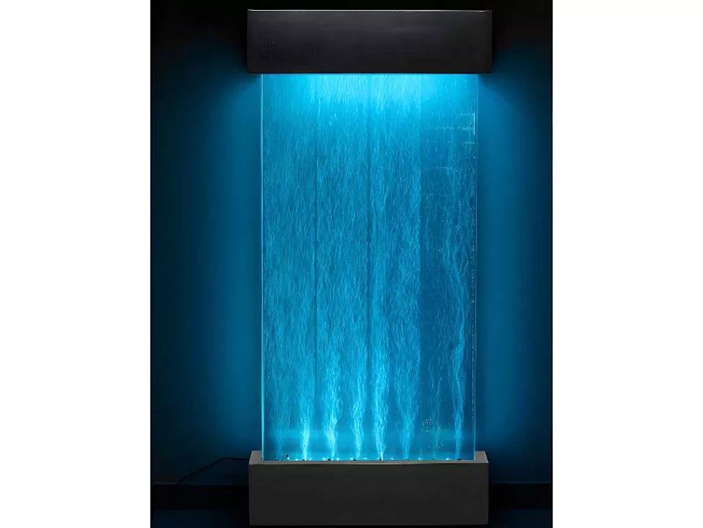 Candeeiro De Pe*OZAIA Parede De Bolhas De Agua Cecily - Leds Com Cores Que Mudam - A.122 Cm