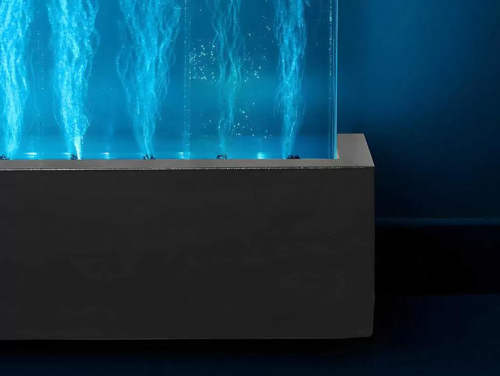Candeeiro De Pe*OZAIA Parede De Bolhas De Agua Cecily - Leds Com Cores Que Mudam - A.122 Cm