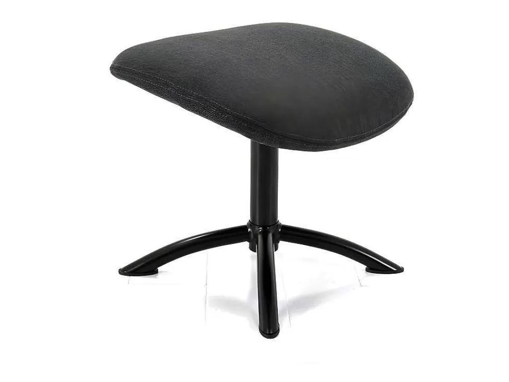Cadeirão Relax*Vente-unique Poltrona Inclinavel Em Linho Com Apoio De Pés Cor Cinza-Escuro - Arbori